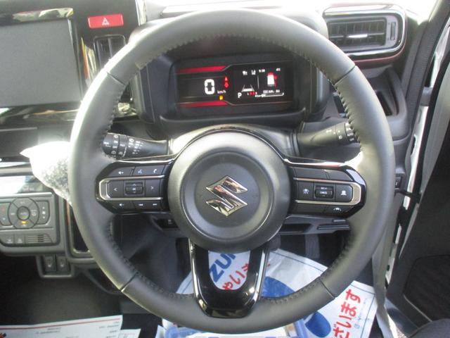 スペーシアカスタム ハイブリッドＸＳ　スマートキー、衝突防止機能、プッシュスタート、オートライト、オートエアコン、アイドリングストップ、両側電動スライドドア、ハイブリット、ＬＥＤヘッドライト、ステアリングヒーター、セーフティサポート搭載車（21枚目）