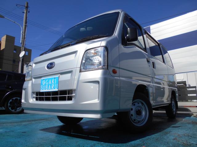 サンバーバン トランスポーター　グレードアップパッケージ　オートマ　４ＷＤ　禁煙車　タイヤ４本新品　エアコン　パワステ　パワーウィンド　キーレス　ＣＤオーディオ　ＥＴＣ　マット　バイザー　スバルオリジナルサンバー　最終モデル（2枚目）
