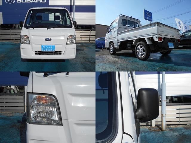 サンバートラック TC-SC スーパーチャージャー オートマ タイヤ4本新品 ワンオーナー エアコン パワステ パワーウィンド キーレス 社外アルミホイール トレーマット バイザー ゲートプロテクター スバルオリジナル 最終モデル(10枚目)