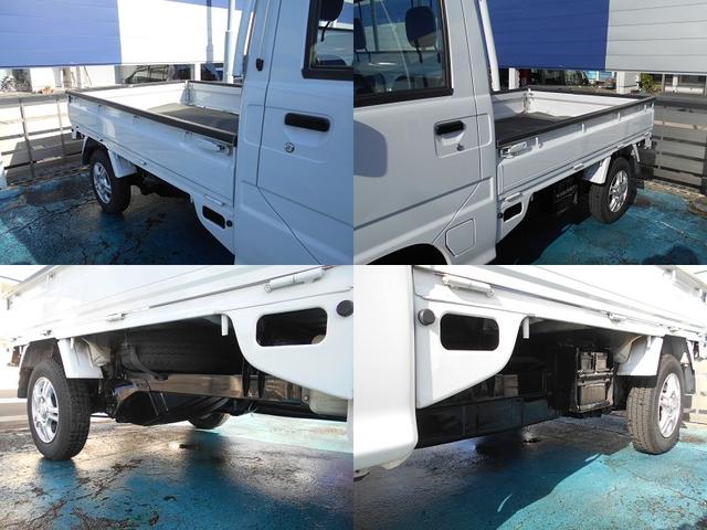 サンバートラック TC-SC スーパーチャージャー オートマ タイヤ4本新品 ワンオーナー エアコン パワステ パワーウィンド キーレス 社外アルミホイール トレーマット バイザー ゲートプロテクター スバルオリジナル 最終モデル(11枚目)