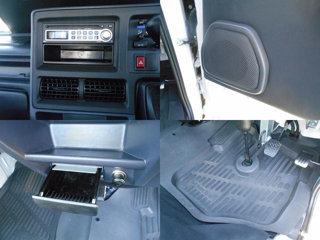 サンバートラック TC-SC スーパーチャージャー オートマ タイヤ4本新品 ワンオーナー エアコン パワステ パワーウィンド キーレス 社外アルミホイール トレーマット バイザー ゲートプロテクター スバルオリジナル 最終モデル(18枚目)