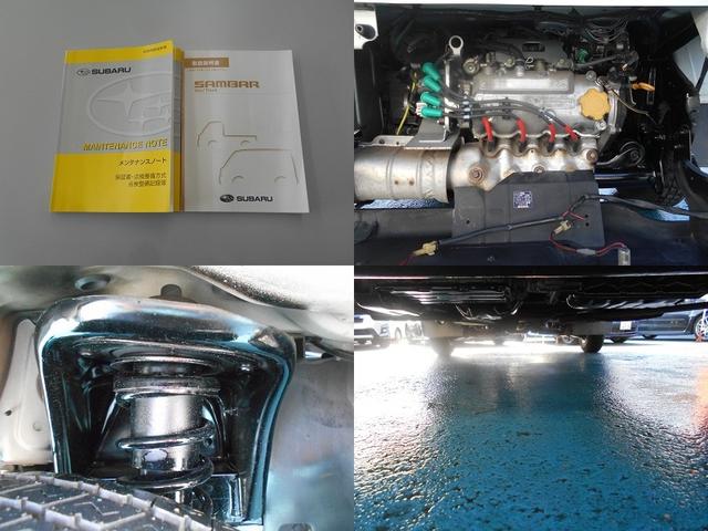 サンバートラック TC-SC スーパーチャージャー オートマ タイヤ4本新品 ワンオーナー エアコン パワステ パワーウィンド キーレス 社外アルミホイール トレーマット バイザー ゲートプロテクター スバルオリジナル 最終モデル(19枚目)