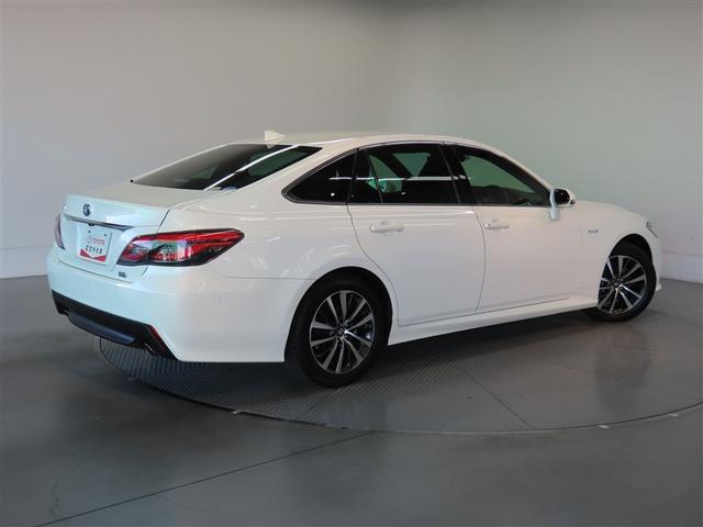 クラウンハイブリッド S Cパッケージ ハイブリッド ナビ&TV メモリーナビ フルセグ バックカメラ DVD再生 ミュージックプレイヤー接続可 衝突被害軽減システム ETC 電動シート スマートキー LEDヘッドランプ キーレス CD(5枚目)