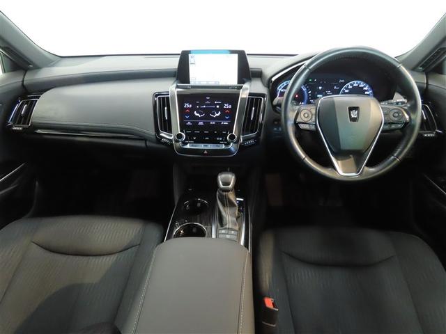 クラウンハイブリッド S Cパッケージ ハイブリッド ナビ&TV メモリーナビ フルセグ バックカメラ DVD再生 ミュージックプレイヤー接続可 衝突被害軽減システム ETC 電動シート スマートキー LEDヘッドランプ キーレス CD(12枚目)