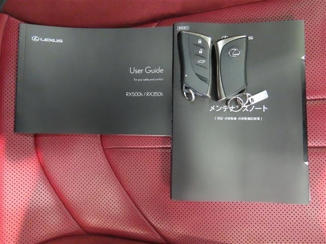 RX RX500h Fスポーツパフォーマンス 4WD 革シート サンルーフ ハイブリッド ナビ&TV メモリーナビ フルセグ バックカメラ ドラレコ ミュージックプレイヤー接続可 衝突被害軽減システム ETC 電動シート スマートキー 寒冷地(17枚目)
