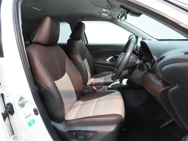 ヤリスクロス ハイブリッドZ ハイブリッド ナビ&TV メモリーナビ フルセグ バックカメラ ミュージックプレイヤー接続可 衝突被害軽減システム ETC 電動シート スマートキー LEDヘッドランプ フルエアロ キーレス(10枚目)