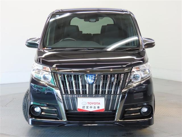 エスクァイア ハイブリッドＧｉ　ブラックテーラード　ハイブリッド　ナビ＆ＴＶ　両側電動スライド　メモリーナビ　フルセグ　バックカメラ　ＤＶＤ再生　衝突被害軽減システム　ＥＴＣ　３列シート　スマートキー　ＬＥＤヘッドランプ　乗車定員７人　キーレス　ＣＤ（4枚目）