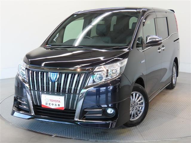 エスクァイア ハイブリッドＧｉ　ブラックテーラード　ハイブリッド　ナビ＆ＴＶ　両側電動スライド　メモリーナビ　フルセグ　バックカメラ　ＤＶＤ再生　衝突被害軽減システム　ＥＴＣ　３列シート　スマートキー　ＬＥＤヘッドランプ　乗車定員７人　キーレス　ＣＤ（21枚目）