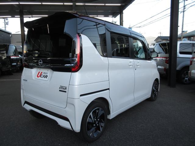 ルークス ハイウェイスター　Ｇターボプロパイロットエディション　４ＷＤ　ワンオーナー　純正９インチナビ（ＴＶ・ｍｉｃｒｏＳＤ・Ｂｌｕｅｔｏｏｔｈ）　全周囲カメラ　ＥＴＣ２．０　ナビ連動ドラレコ　リモコンエンジンスターター　両側電動スライド（ハンズフリー機能付き）（5枚目）