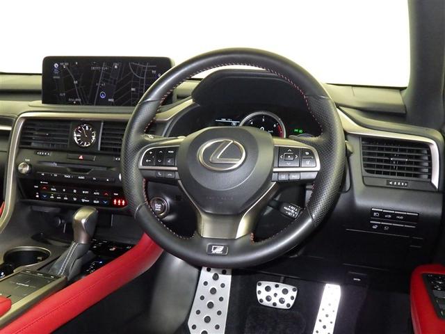 ＲＸ ＲＸ３００　Ｆスポーツ　衝突被害軽減システム　メモリーナビ　フルセグ　バックカメラ　ＥＴＣ　ドラレコ　ＣＤ　ミュージックプレイヤー接続可　ＤＶＤ再生　サンルーフ　革シート　電動シート　オートクルーズコントロール　スマートキー（8枚目）