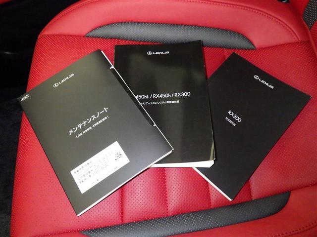 ＲＸ ＲＸ３００　Ｆスポーツ　衝突被害軽減システム　メモリーナビ　フルセグ　バックカメラ　ＥＴＣ　ドラレコ　ＣＤ　ミュージックプレイヤー接続可　ＤＶＤ再生　サンルーフ　革シート　電動シート　オートクルーズコントロール　スマートキー（38枚目）