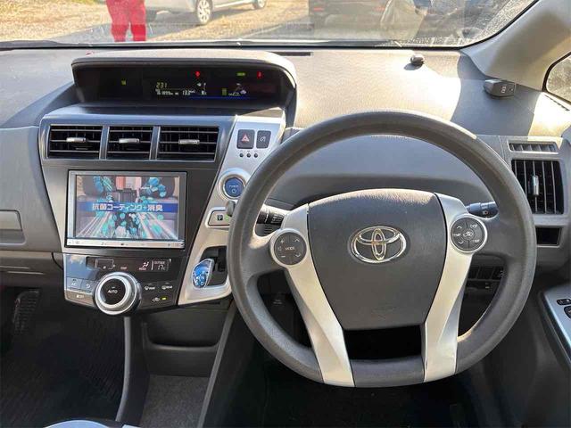 プリウスアルファ Ｓ　ＥＴＣ　バックカメラ　ナビ　ＴＶ　クリアランスソナー　アルミホイール　オートライト　スマートキー　電動格納ミラー　ＣＶＴ　盗難防止システム　衝突安全ボディ　ＡＢＳ　ＣＤ　ＵＳＢ　Ｂｌｕｅｔｏｏｔｈ（60枚目）