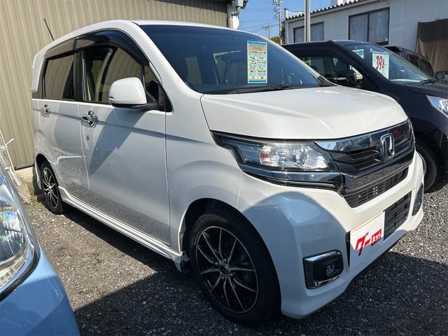 Ｎ－ＷＧＮカスタム Ｇ　ＳＳパッケージＩＩ　ＥＴＣ　バックカメラ　ナビ　ＴＶ　オートクルーズコントロール　衝突被害軽減システム　オートライト　ＨＩＤ　スマートキー　アイドリングストップ　電動格納ミラー　シートヒーター　ベンチシート　ＣＶＴ（5枚目）