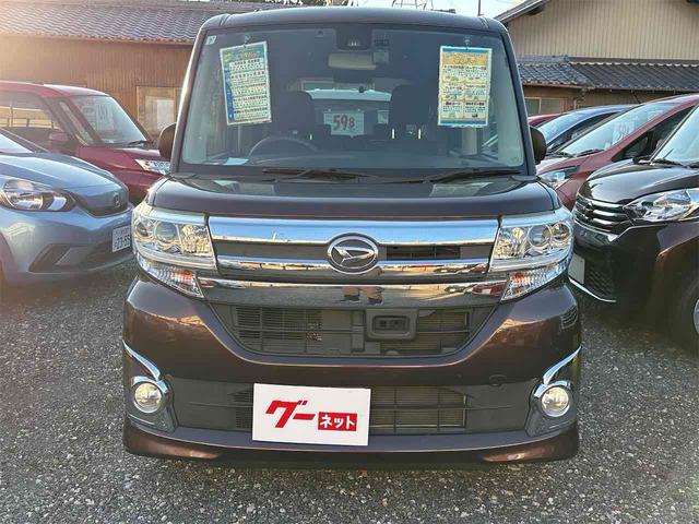 タント カスタムＸ　ＳＡＩＩ　ドライブレコーダー　ＥＴＣ　バックカメラ　両側スライド・片側電動　ナビ　ＴＶ　クリアランスソナー　衝突被害軽減システム　オートライト　ＬＥＤヘッドランプ　スマートキー　アイドリングストップ（3枚目）