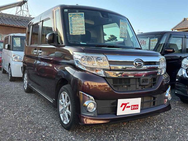 タント カスタムＸ　ＳＡＩＩ　ドライブレコーダー　ＥＴＣ　バックカメラ　両側スライド・片側電動　ナビ　ＴＶ　クリアランスソナー　衝突被害軽減システム　オートライト　ＬＥＤヘッドランプ　スマートキー　アイドリングストップ（4枚目）