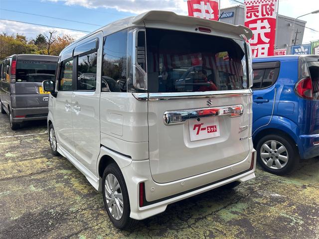 スペーシアカスタム ハイブリッドGS ETC バックカメラ 両側スライド・片側電動 ナビ TV クリアランスソナー レーンアシスト 衝突被害軽減システム オートライト LEDヘッドランプ スマートキー アイドリングストップ 電動格納ミラー(18枚目)