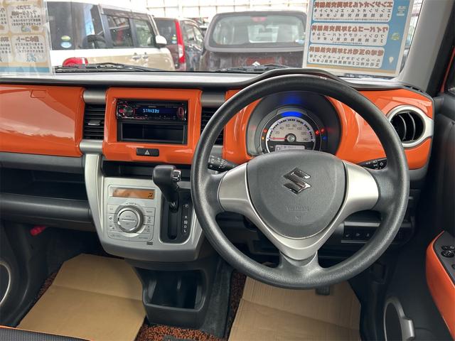 ハスラー G 衝突被害軽減システム スマートキー アイドリングストップ 電動格納ミラー シートヒーター ベンチシート CVT 盗難防止システム ABS ESC CD 衝突安全ボディ エアコン(45枚目)