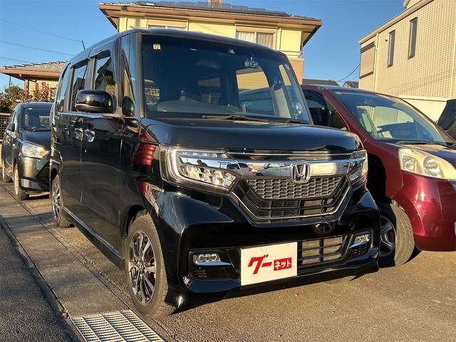 N-BOXカスタム G・Lホンダセンシング ETC バックカメラ 両側スライド・片側電動 ナビ TV オートクルーズコントロール レーンアシスト 衝突被害軽減システム オートライト LEDヘッドランプ スマートキー アイドリングストップ(4枚目)