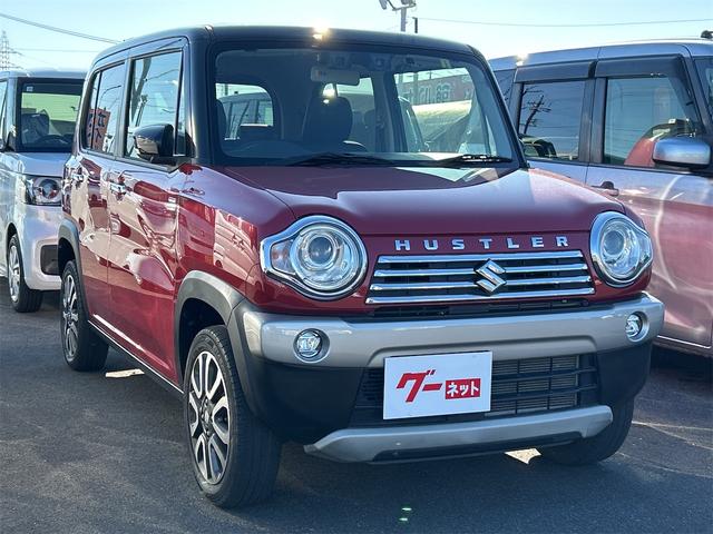 ハスラー ＪスタイルＩＩＩ　ドライブレコーダー　ナビ　ＴＶ　レーンアシスト　衝突被害軽減システム　オートライト　ＨＩＤ　ヘッドライトウォッシャー　スマートキー　アイドリングストップ　電動格納ミラー　シートヒーター　ベンチシート（4枚目）