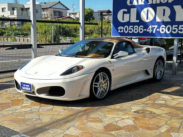 Ｆ４３０スパイダー Ｆ１　正規Ｄ車　カーボンブレーキ　チャレンジグリル　デイトナシート　クラッチ残７２　　純正アルミホイール１９インチ　フェラーリスクーデリアシールド　Ｂカメラ（48枚目）