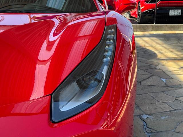 488GTB ベースグレード D車 1年走行無制限保証 LEDハンドル Fリフター カーボンセラミックブレーキ レッドキャリパー Bカメラ(46枚目)