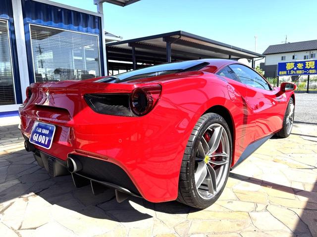 488GTB ベースグレード D車 1年走行無制限保証 LEDハンドル Fリフター カーボンセラミックブレーキ レッドキャリパー Bカメラ(51枚目)