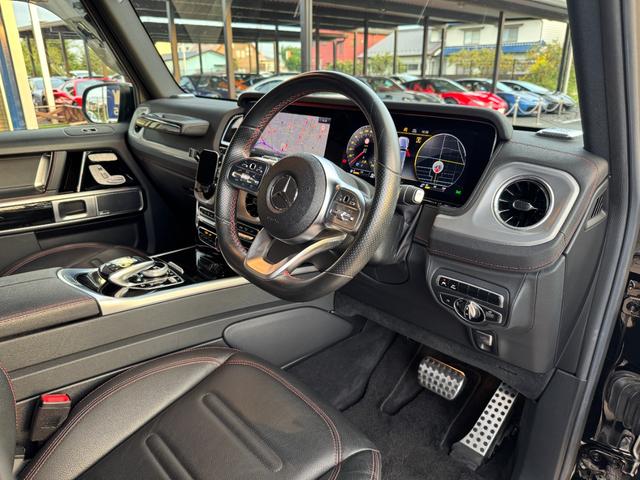Gクラス G350d AMGライン D車 1年走行無制限保証 AMGライン ラグジュアリーPKG ブルメスターサウンド AMGホイール(ブラック塗装) Bカメラ(16枚目)