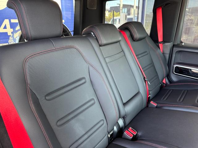 Gクラス G350d AMGライン D車 1年走行無制限保証 AMGライン ラグジュアリーPKG レーダーセーフティーPKG アダプティブダンピングシステム ブルメスターサウンド ガラスルーフ Bカメラ(39枚目)