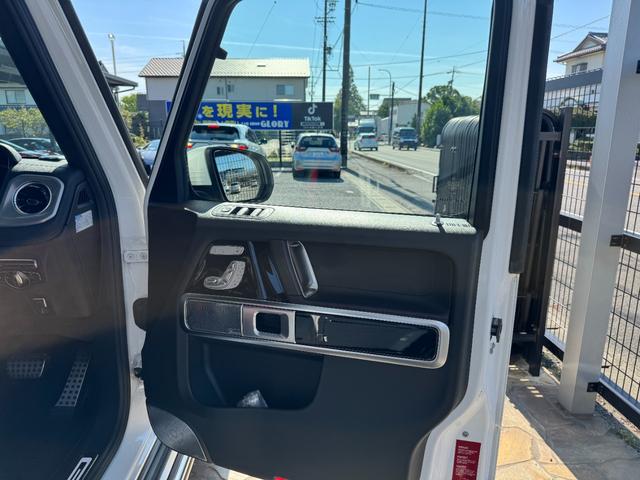 Gクラス G350d AMGライン D車 1年走行無制限保証 AMGライン ラグジュアリーPKG レーダーセーフティーPKG アダプティブダンピングシステム ブルメスターサウンド ガラスルーフ Bカメラ(50枚目)