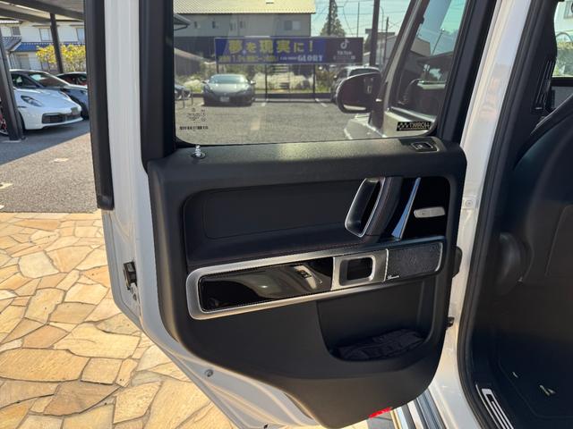 Gクラス G350d AMGライン D車 1年走行無制限保証 AMGライン ラグジュアリーPKG レーダーセーフティーPKG アダプティブダンピングシステム ブルメスターサウンド ガラスルーフ Bカメラ(51枚目)