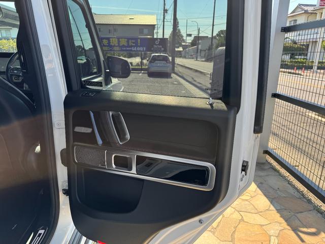 Gクラス G350d AMGライン D車 1年走行無制限保証 AMGライン ラグジュアリーPKG レーダーセーフティーPKG アダプティブダンピングシステム ブルメスターサウンド ガラスルーフ Bカメラ(52枚目)