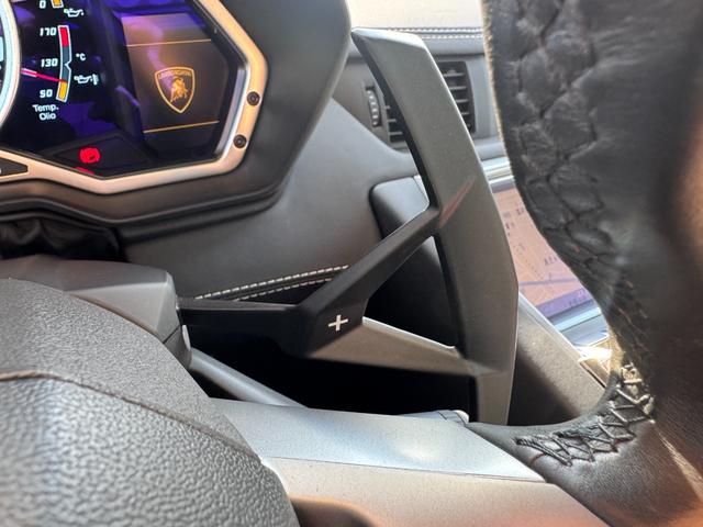 アヴェンタドール LP700-4 D車 1年走行無制限保証 ブランディングPKG F・RエクステリアカーボンPKG カーボンエンジンカバー クリアエンジンフード Fリフター カーボンセラミックブレーキ レッドキャリパー Bカメラ(18枚目)