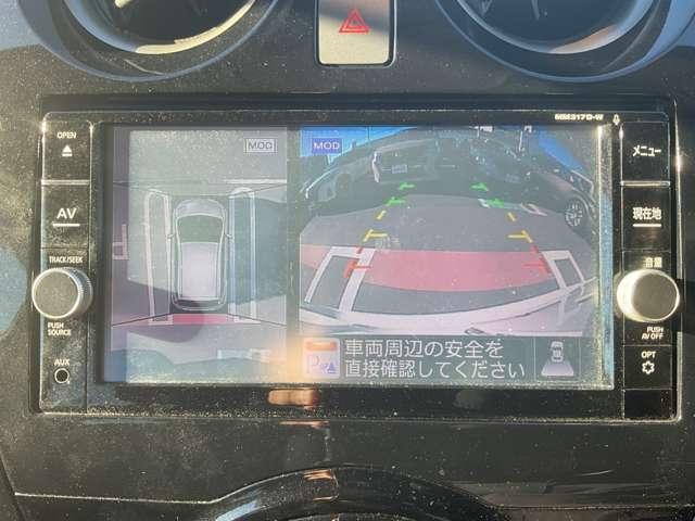 ノート １．２　ｅ－ＰＯＷＥＲ　Ｘ　メモリーナビ　全周囲カメラ　ＥＴＣ２．０　３６０°カメラ　記録簿付　Ｒカメラ　運転席助手席エアバック　レーンキープ　ＡＵＴＯエアコン　１オーナー　盗難防止システム　ナビＴＶ　サイドカメラ　運転席エアバッグ　キーレスエントリー　ＬＥＤヘッド（11枚目）