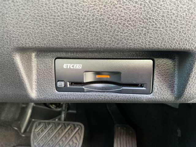 ＥＴＣがあればスムーズに料金所を通過できます。ビルトインタイプですっきりとおさまっております。