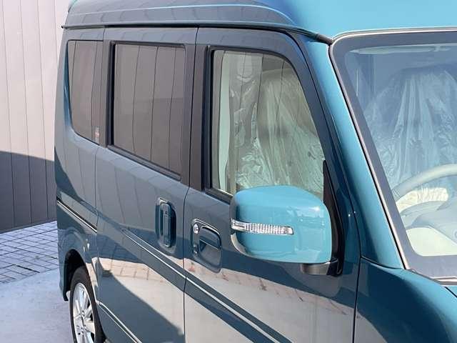 �E�B���J�[�t�h�A�~���[�ŁA���͂̕��ւ����m�点���Ă���܂��I