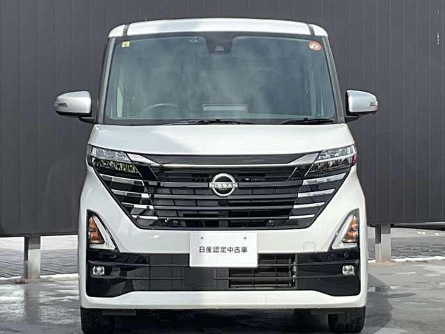 ルークス ６６０　ハイウェイスターＧターボ　アーバンクロム　ターボ　純正ナビ　ＬＥＤ　ドラレコ　フルセグＴＶ　ＬＥＤヘッドランプ　アラウンドビューＭ　ｉ－ＳＴＯＰ　１オーナー　インテリキー　禁煙車　盗難防止　メモリーナビ　アルミホイール　キーレス　車線逸脱警報（8枚目）