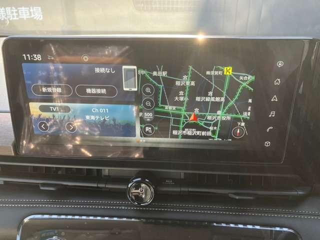 純正ナビゲーション搭載。操作性に優れ直感・感覚的に使用していただけます。説明書も揃っておりますので、ご安心ください。