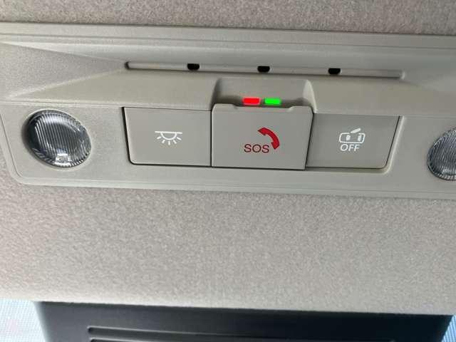 【ＳＯＳコール装備】急病時にコールスイッチＯＮ又はエアバック展開と連動し位置情報＆センサー情報とともに専門オペレーターに繋がります。