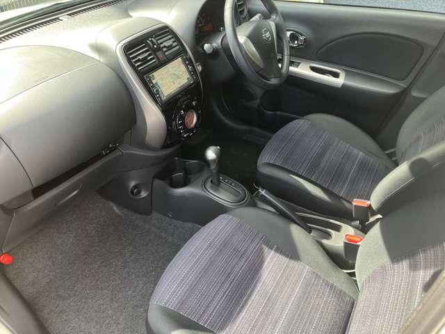 マーチ １．２　ボレロ　日産純正ナビ　バックモニター　ＥＴＣ　ダブルエアバック　ワンオ－ナ－車　メンテナンスノート　ナビＴＶ　アイドリングＳ　パワーステアリング　パワーウィンドウ　メモリーナビ　アルミ付き　キーレス　スマートキー　ＥＴＣ　車線逸脱警報　ＡＢＳ（16枚目）