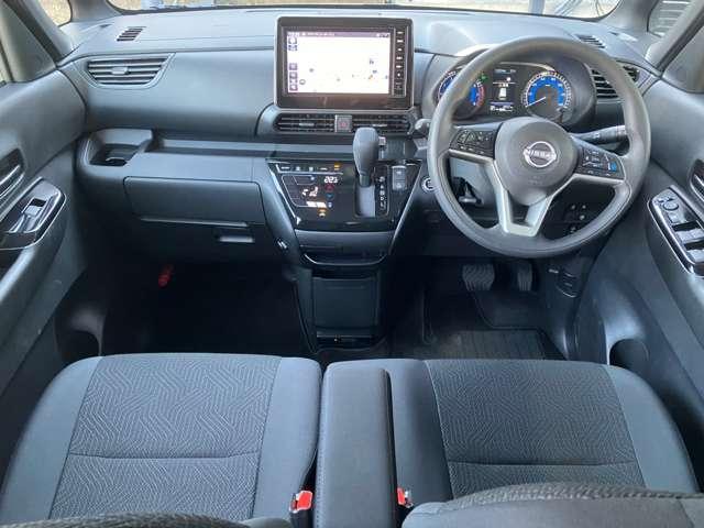 ルークス 660 ハイウェイスターX プロパイロット エディション 左右パワースライドドア アイドリング イモビ パノラマモニター 助手席エアバッグ 衝突軽減ブレーキ PW ナビ&TV 1セグ LEDヘッドライト LDW スマートキー ETC ワンオーナー車 PS(4枚目)