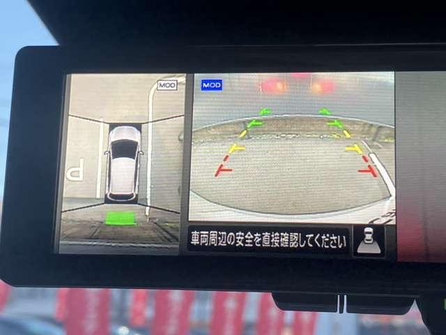 ノート １．２　Ｘ　雹害車　アラウンドビューモニター　リアカメラ　衝突被害軽減ブレ－キ　全方位カメラ　禁煙車　レーダークルーズ　レーンアシスト　インテリジェントキー　アイドリングストップ　盗難防止システム　サイドカーテンエアバック　サイドカメラ　キーレス（2枚目）