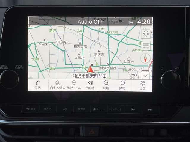 ノート １．２　Ｘ　雹害車　メーカナビ　全方位モニター　助手席エアバック　ＰＳ　ＰＷ　地デジ　キーフリーシステム　【ＬＥＤヘッドライト】　ＡＡＣ　オートハイビーム　カーテンエアバック　ＥＴＣ　バックカメラ　ＡＢＳ　エアＢ（10枚目）