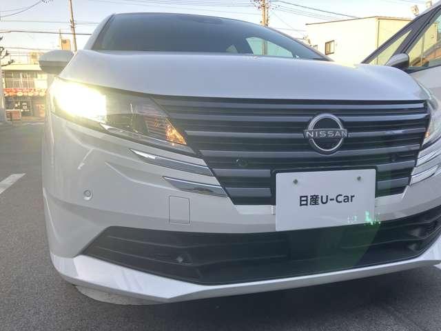 ノート 1.2 X 雹害車 メーカナビ プロパイロット インテリジェントクルーズ 助手席エアバック PS PW 地デジ キーフリーシステム 【LEDヘッドライト】 AAC オートハイビーム カーテンエアバック ETC(30枚目)