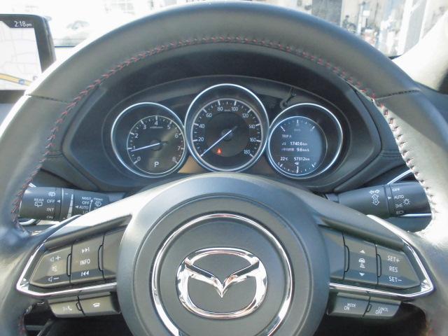 CX-8 25S ブラックトーンエディション 衝突被害軽減システム アダプティブクルーズコントロール 全周囲カメラ オートマチックハイビーム 3列シート 電動シート シートヒーター バックカメラ オートライト LEDヘッドランプ ETC(6枚目)