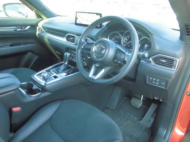 CX-8 25S ブラックトーンエディション 衝突被害軽減システム アダプティブクルーズコントロール 全周囲カメラ オートマチックハイビーム 3列シート 電動シート シートヒーター バックカメラ オートライト LEDヘッドランプ ETC(11枚目)