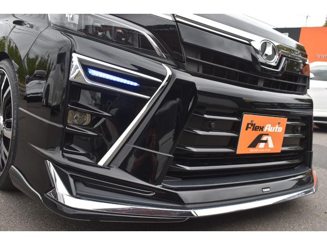 ヴォクシー ZS 煌II モデリスタエアロVOLTEC19AW新品タイヤ車高調LEDヘッド外LEDフォグシグネチャーイルミ純正10inナビTVBカメラ純正12in後席モニター両側パワスラETCドラレコ取説整備手帳1オーナー車(20枚目)