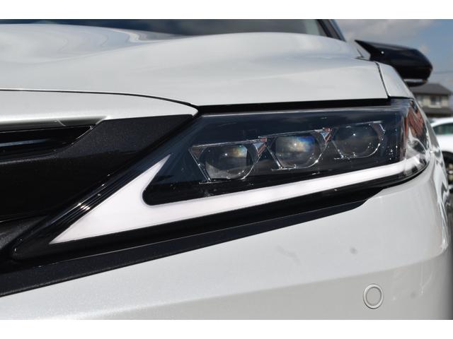 カムリ ＷＳレザーパッケージ　ＧＲエアロＷＯＲＫ１９ＡＷ車高調外４本出しマフラーパノラマルーフ外ＬＥＤテール外３眼ＬＥＤヘッドＢＳＭ純正ＤオーディオナビＴＶＢカメラ黒革シートシートヒーターＴセーフティ外ドラレコ付きＤインナーミラー（21枚目）