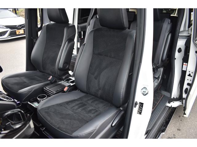 ヴォクシー ZS 煌III KUHL仕様VERZ19AW車高調LEDヘッドシグネチャーイルミLEDリフレクターTセーフティー半革シートアルパイン11inナビTVBカメラ12in後席モニター両側パワースライドドアETC取説整備手帳(14枚目)