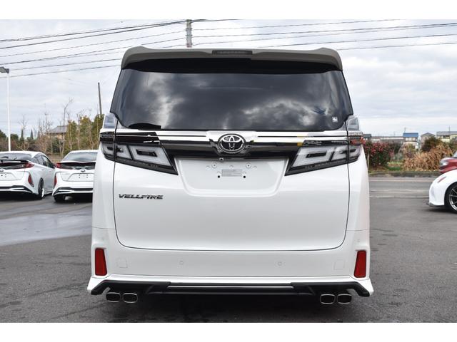 ヴェルファイア ２．５Ｚ　Ｇエディション　ＴＲＤ仕様新品ＷＯＲＫ２０ＡＷ車高調４本出しマフラーサンルーフ３眼ＬＥＤヘッドＬＥＤフォグアルパイン１１ｉｎナビＴＶＢカメラ１２ｉｎ後席モニター黒革エアシート両側パワスラパワーバックドアＴセーフティー（4枚目）