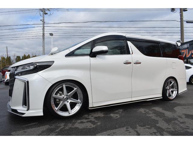 アルファード ２．５Ｓ　Ｃパッケージ　ＫＵＨＬ仕様新品ＷＯＲＫ２１ＡＷ車高調３眼ＬＥＤヘッドＬＥＤフォグＢＳＭアルパイン１１ｉｎナビＴＶＢカメラ１２ｉｎ後席モニター黒革エアシート両側パワスラＤインナーミラーＥＴＣ前後ドラレコＴセーフティー（8枚目）